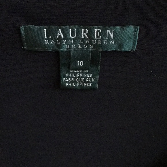 LAUREN RALPH LAUREN BLACK DRESS - Picture 2 of 7